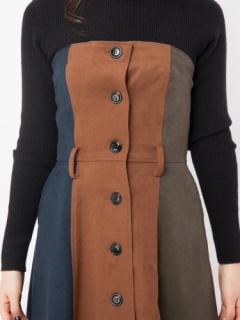 バイカラーワンピース ニットset Cecil Mcbee セシルマクビー のワンピース ファッション通販 Ailand アイランド
