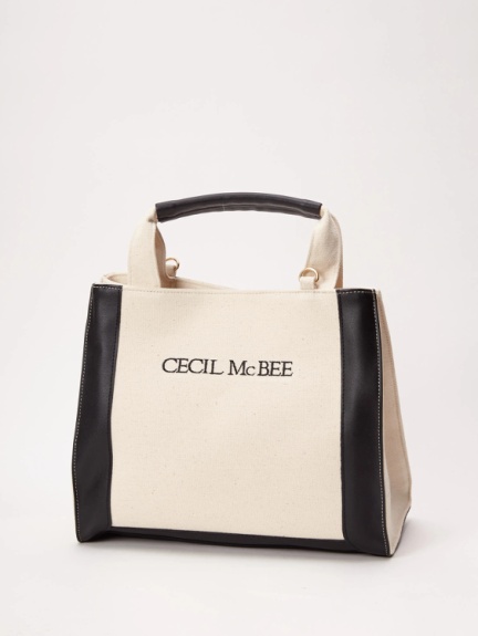 ロゴキャンバストートbag Cecil Mcbee セシルマクビー のトートバッグ ファッション通販 Ailand アイランド