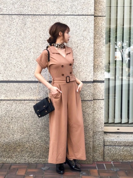 カットオールインワン Cecil Mcbee セシルマクビー のサロペット オールインワン ファッション通販 Ailand アイランド