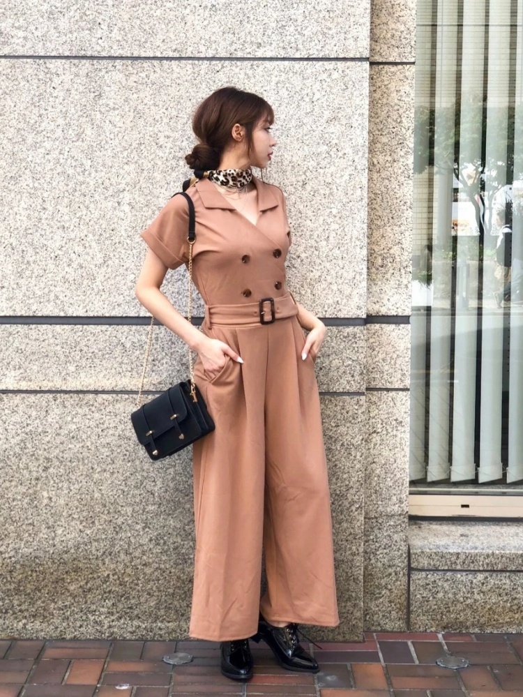 カットオールインワン Cecil Mcbee セシルマクビー のサロペット オールインワン ファッション通販 Ailand アイランド