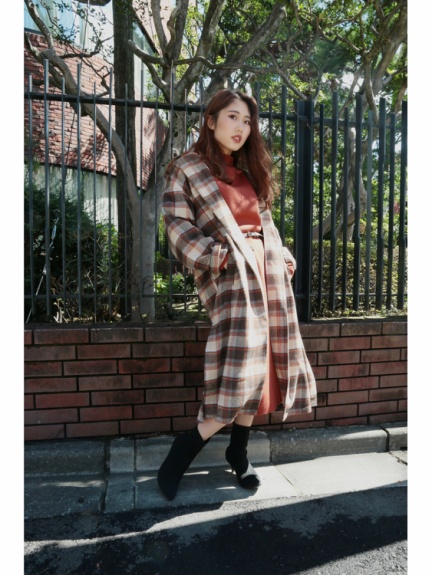 チェックチェスターコート Cecil Mcbee セシルマクビー のコート ファッション通販 Ailand アイランド