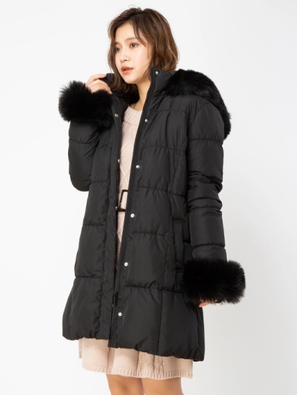 エコファーダウンコート Cecil Mcbee セシルマクビー のダウン ファッション通販 Ailand アイランド