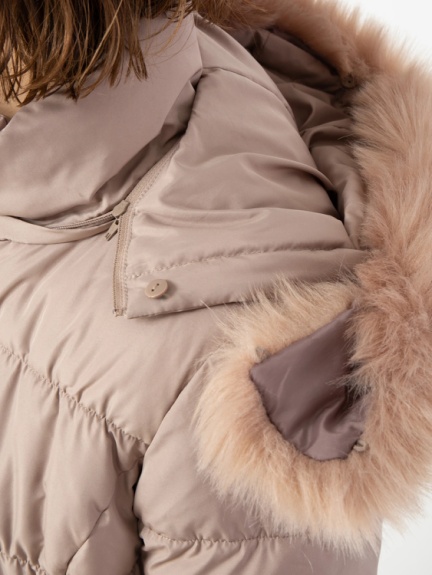 エコファーダウンコート Cecil Mcbee セシルマクビー のダウン ファッション通販 Ailand アイランド