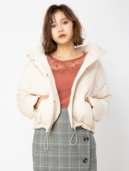 ショートダウンコート Cecil Mcbee セシルマクビー のダウン ファッション通販 Ailand アイランド ショートダウンコート Cecil Mcbee セシルマクビー のダウン ファッション通販 Ailand アイランド