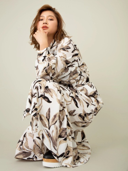 花柄ロングシャツワンピース Cecil Mcbee セシルマクビー のマキシワンピ ファッション通販 Ailand アイランド