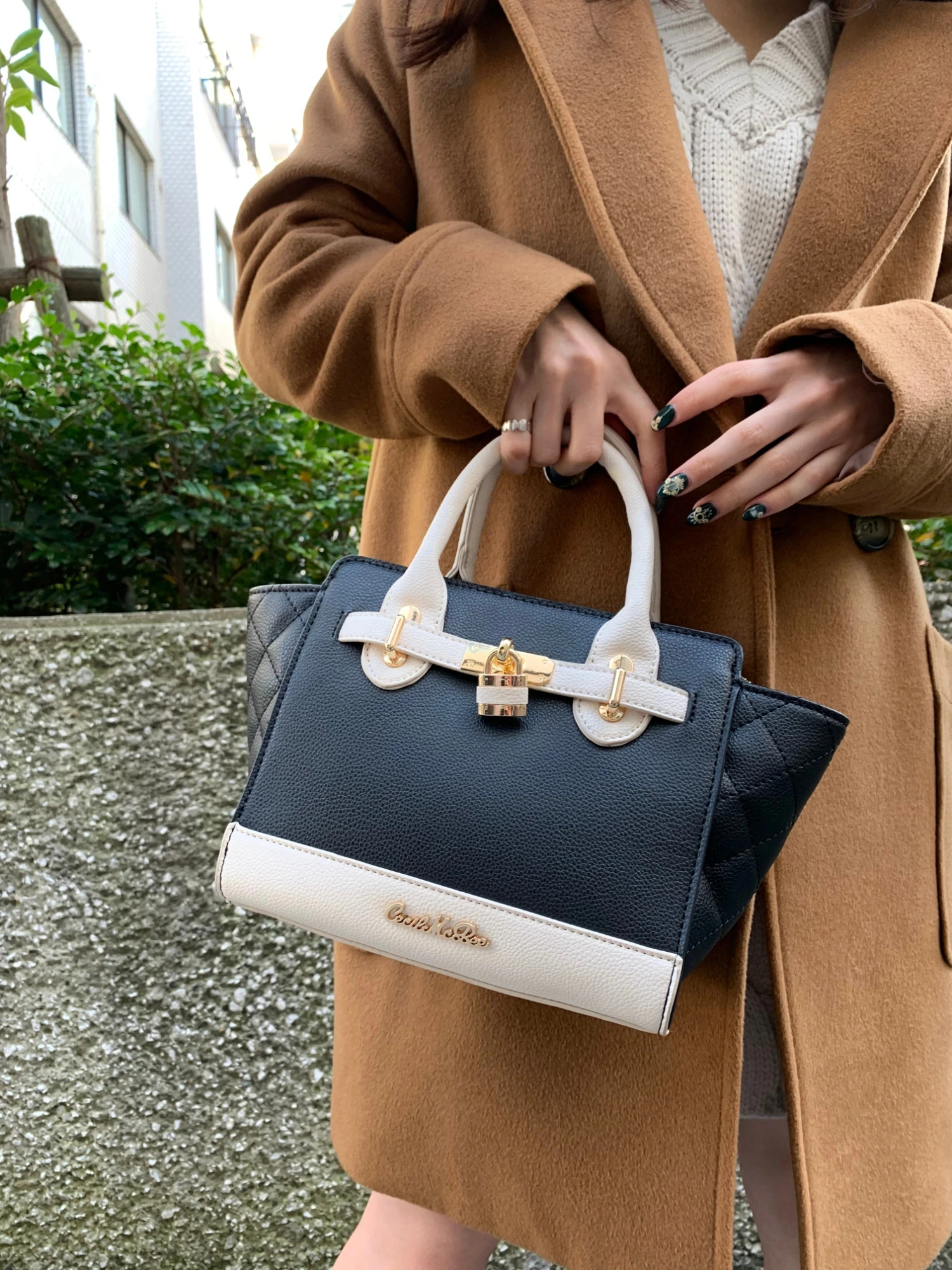 マルチキルティング鍵付きBAG
