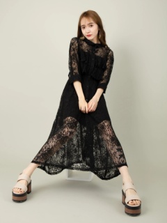 総レースシャツワンピース Cecil Mcbee セシルマクビー のマキシワンピ ファッション通販 Ailand アイランド 総レースシャツワンピース Cecil Mcbee セシルマクビー のマキシワンピ ファッション通販 Ailand アイランド