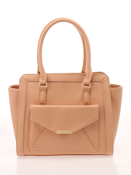 レター風フロントポケット付きBAG