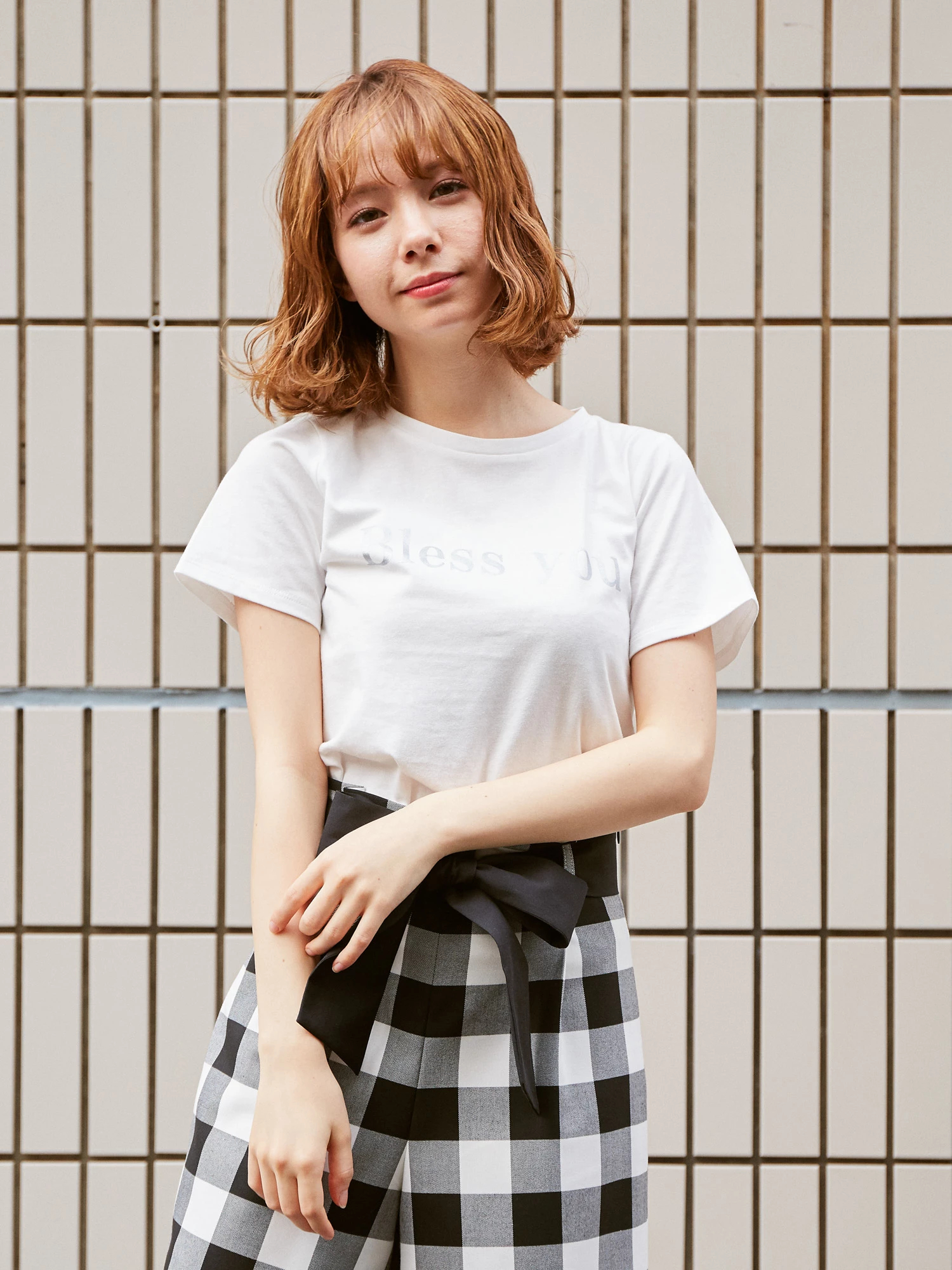 ロゴプリントTシャツ