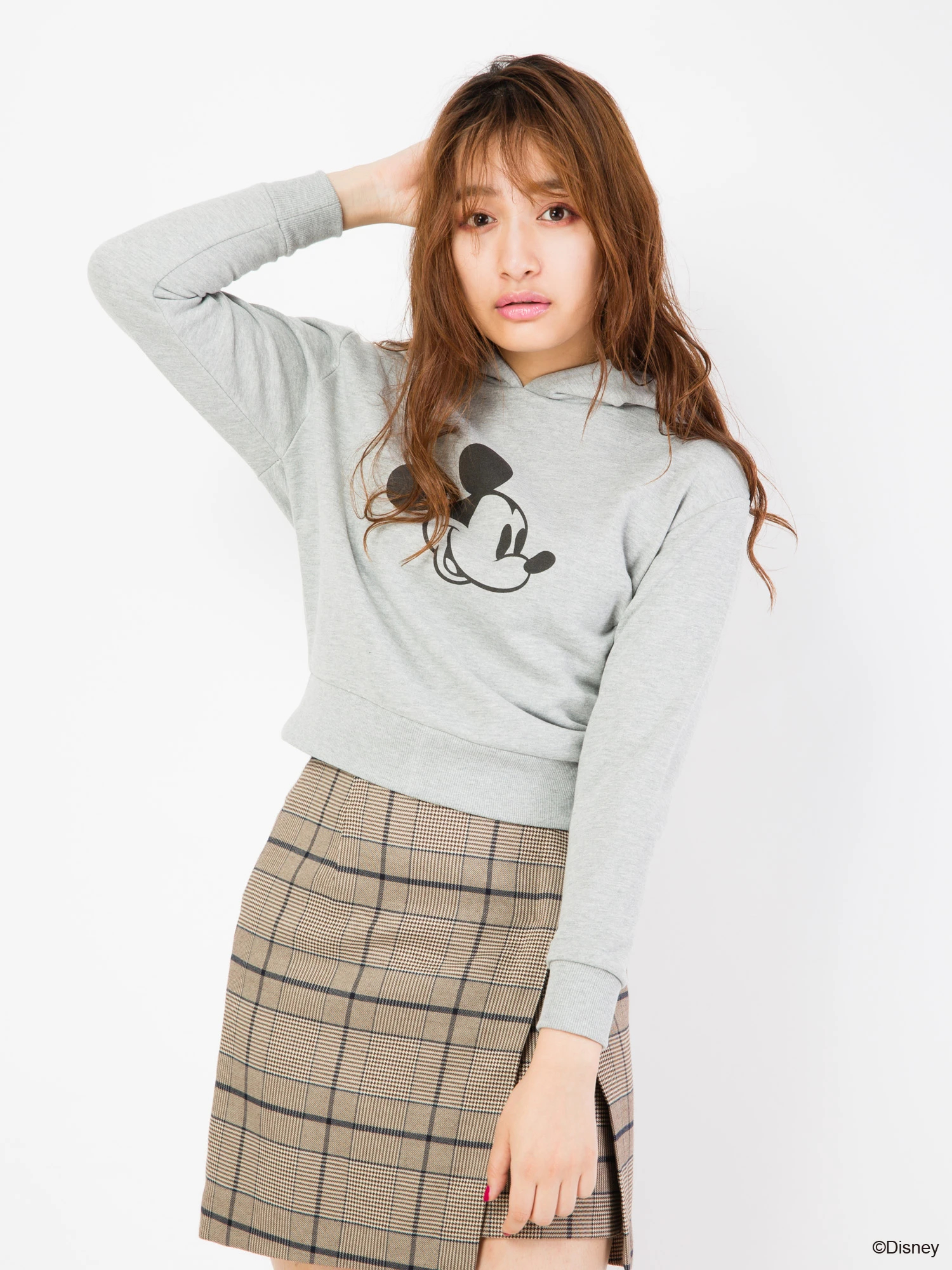 BE RADIANCE限定 ミッキーデザインパーカー