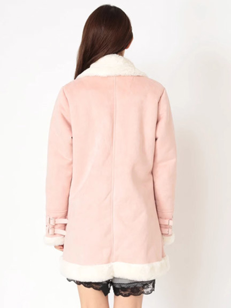 ☆新品　ピンクコート　¥61950 合成皮革　フリー ☆新品 ピンクコート ¥61950 合成皮革 フリー