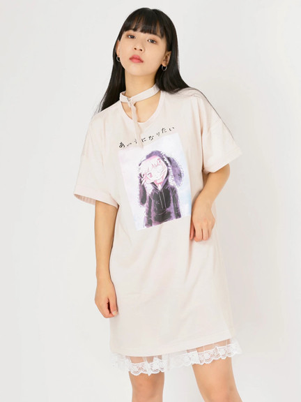 あの子になりたいTシャツ(オフホワイト)