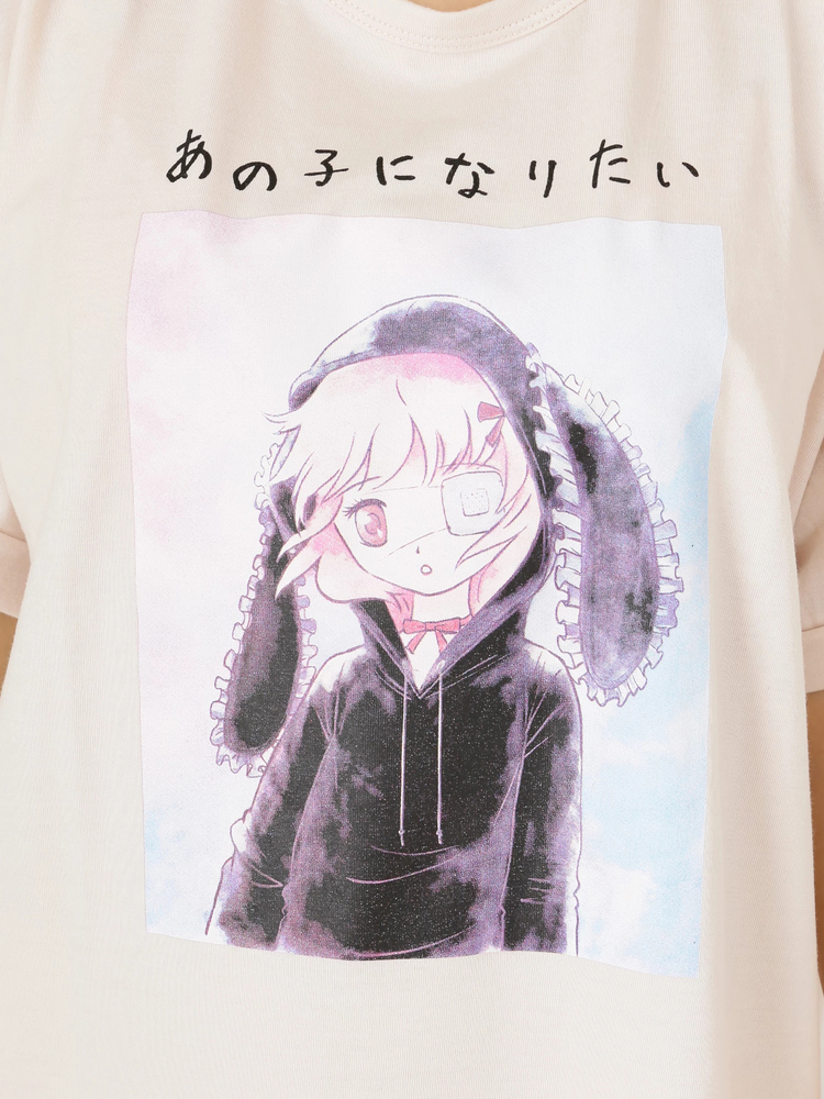 あの子になりたいTシャツ - Ank Rouge(アンクルージュ)のTシャツ