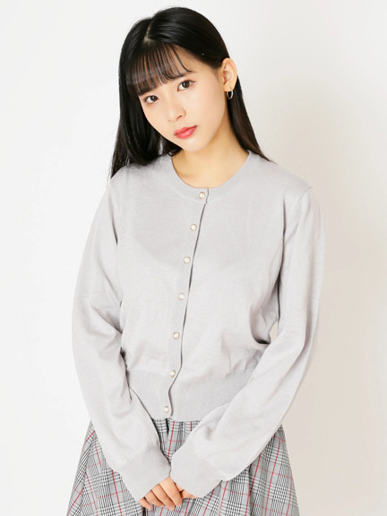シンプルカーディガン