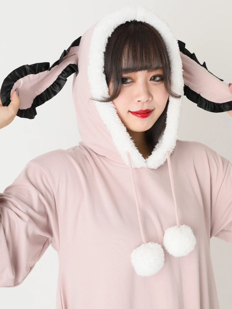 ラビットパーカー - Ank Rouge(アンクルージュ)のワンピース