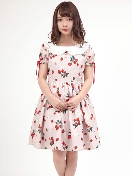 StrawberryBouquetOP - Ank Rouge(アンクルージュ)のワンピース  