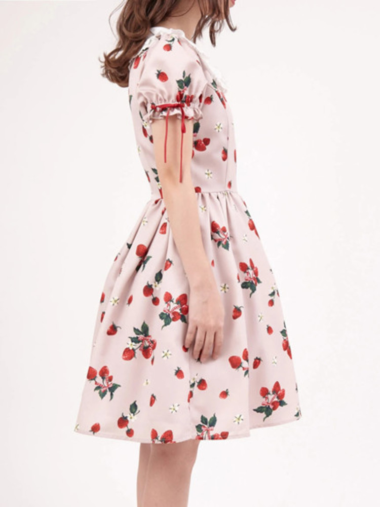 専用【新品】いちごバスケットOPワンピース ピンク StrawberryBouquetOP - Ank Rouge(アンクルージュ)のワンピース