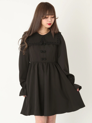 アンクルージュ  チャイナワンピース グレー パンダ タグ付き新品 Ank Rouge - アンクルージュ チャイナワンピース パンダ グレー