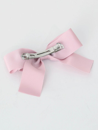 グログランリボンバレッタ - Ank Rouge(アンクルージュ)のヘッドアクセ