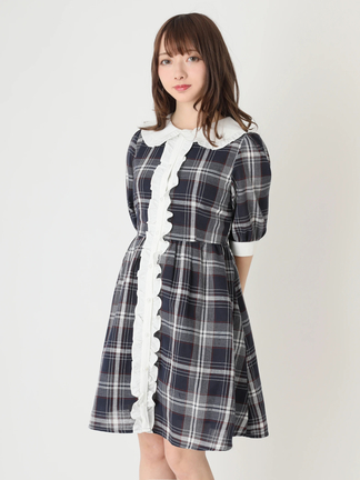 Ank Rouge チェック衿エンジェルBigTe 美品 Ank Rouge チェック衿エンジェルBigTe 美品 - メルカリ
