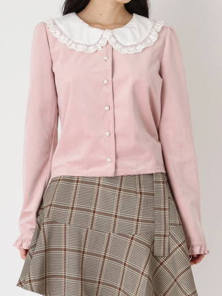 SeaRoomlynnシアーメッシュベロアトップス シェルピンク SeaRoomlynnシアーメッシュベロアトップス シェルピンク - メルカリ