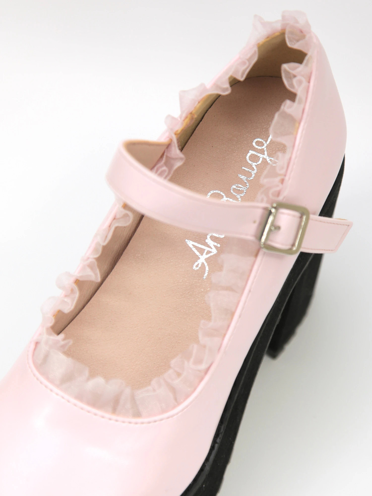 Ank Rouge　アンクルージュ　厚底 グリッター厚底シューズ - Ank Rouge(アンクルージュ)のパンプス