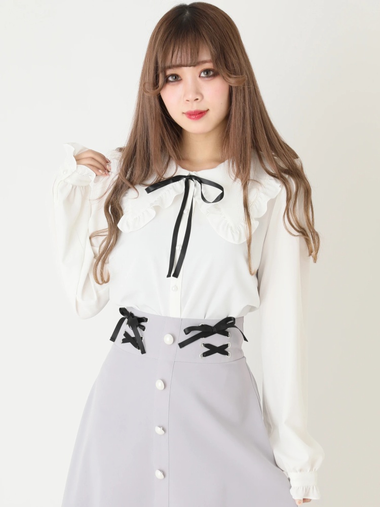 フリルブラウス Ank Rouge アンクルージュ のシャツ ブラウス ファッション通販 Ailand アイランド フリルブラウス Ank Rouge アンクルージュ のシャツ ブラウス ファッション通販 Ailand アイランド