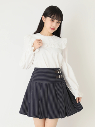 alice auaaストライプ変形ミニスカート alice auaaストライプ変形ミニスカート alice auaaストライプ変形ミニ