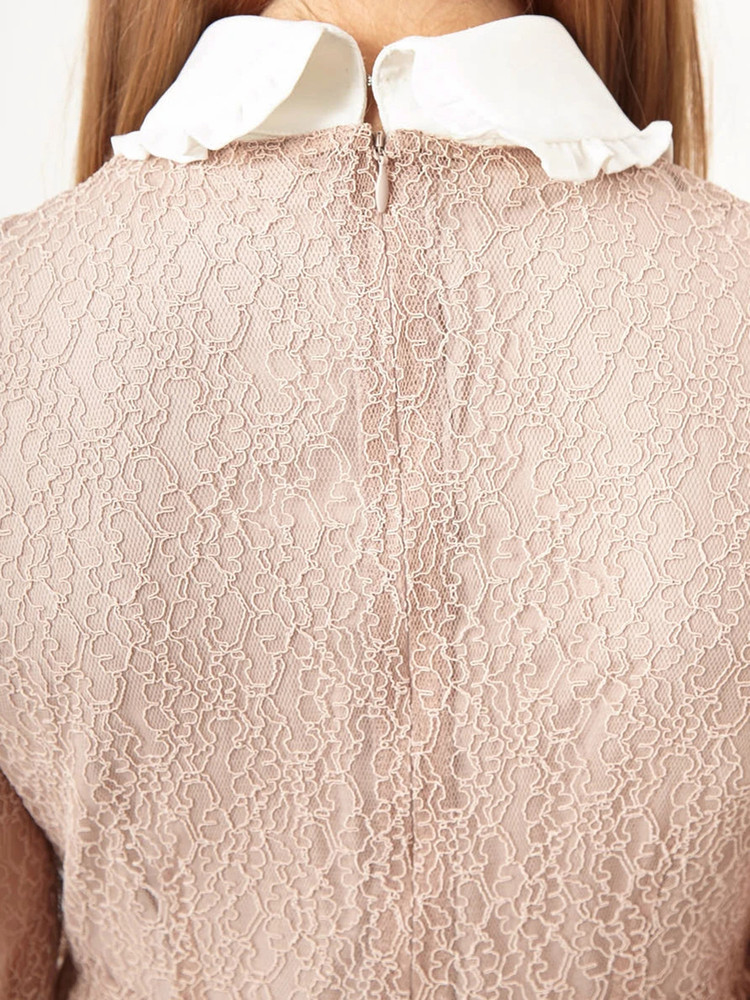 フリルカラーレースワンピース - Ank Rouge(アンクルージュ)の