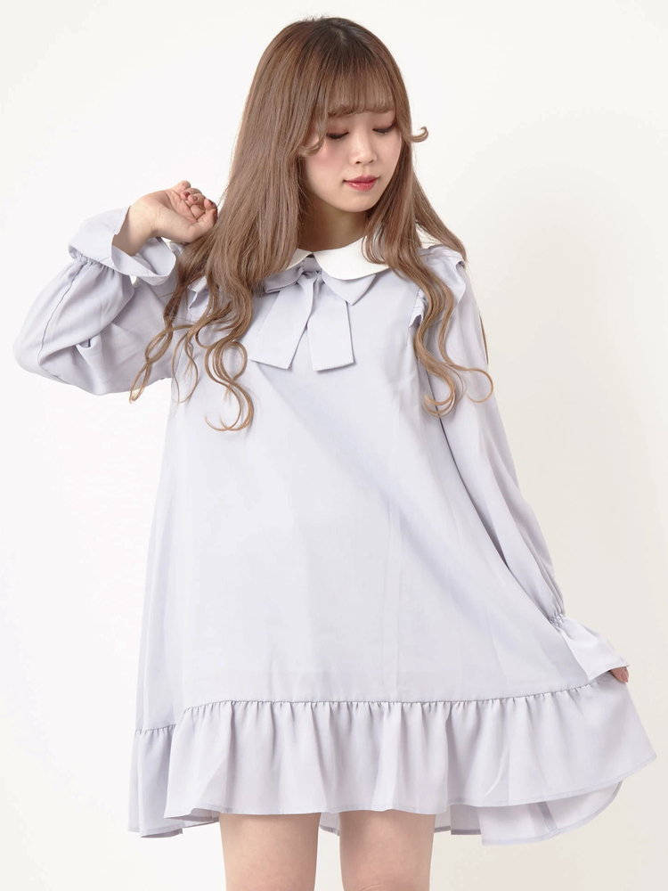 リメイクワンピース エーエヌケー Ank Rouge ㊻ Aラインワンピース - Ank Rouge(アンクルージュ)のワンピース