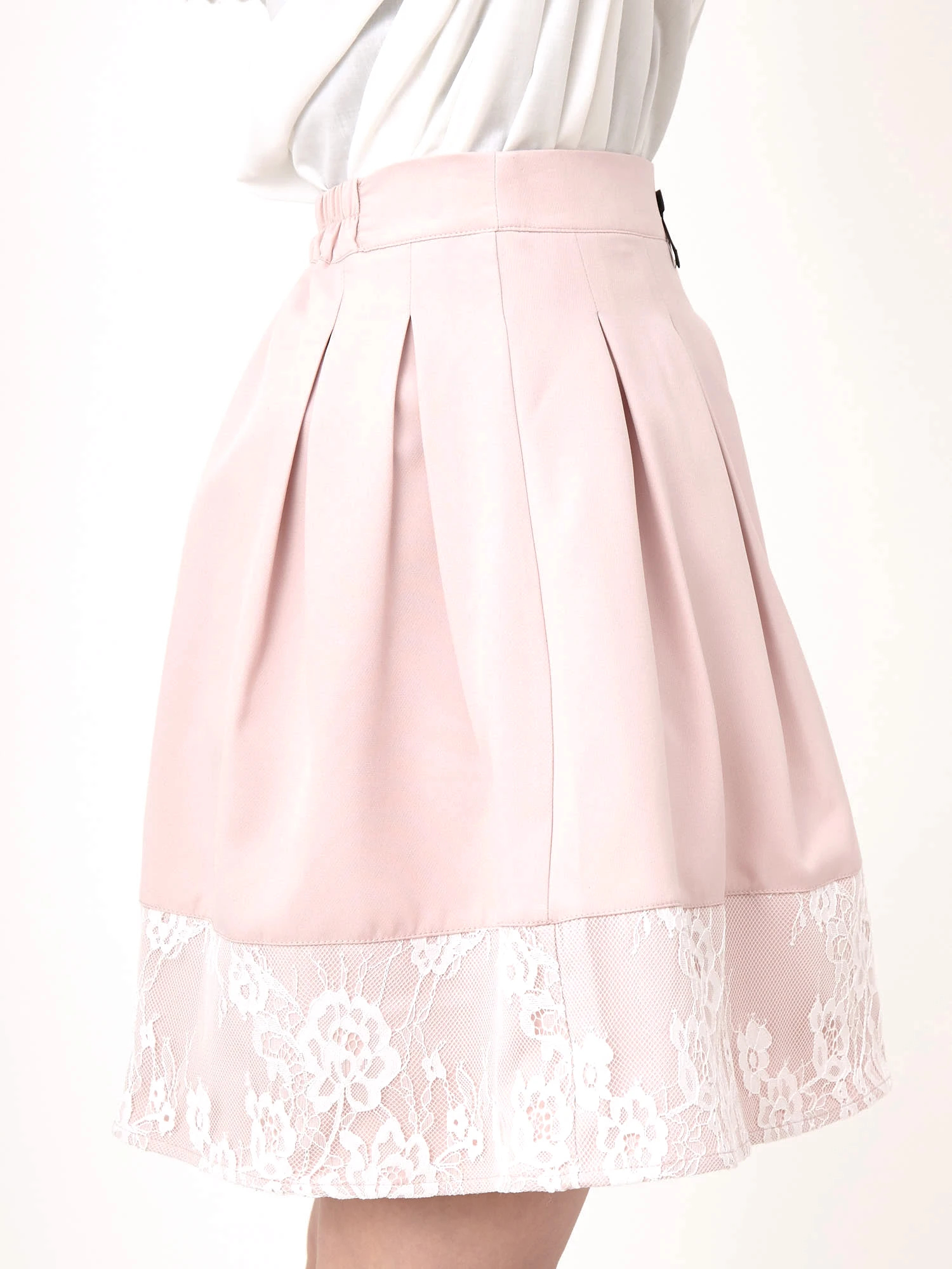 裾レースタックSK - Ank Rouge(アンクルージュ)のスカート