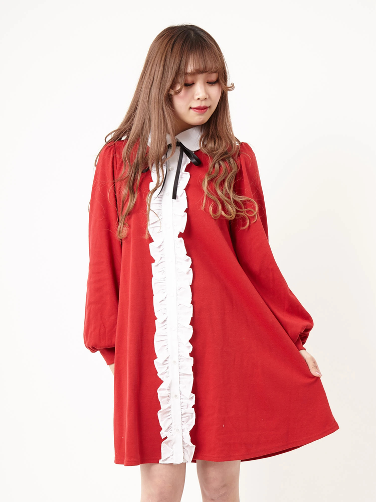 Aライン丸衿カットOP - Ank Rouge(アンクルージュ)のワンピース