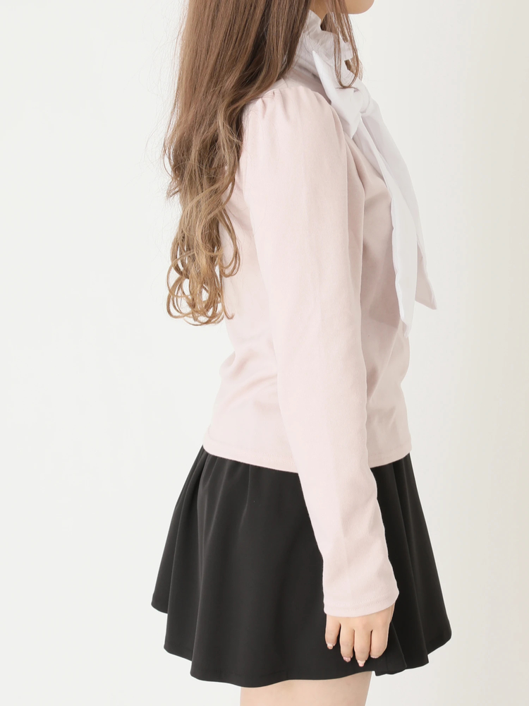 【着用3回】ダイアンフォンファステンバーグ　サイドリボン♡ラップオールインワン Bigリボントップス - Ank Rouge(アンクルージュ)のシャツ