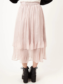 シフォンドットプリーツSK