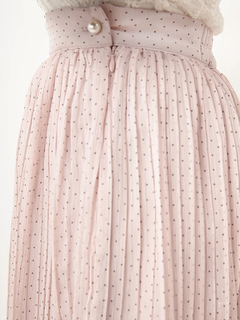 シフォンドットプリーツSK