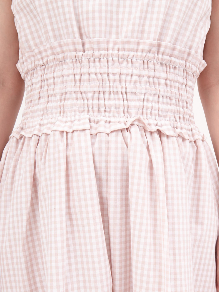 ギンガムシャーリングロングOP - Ank Rouge(アンクルージュ)のマキシ