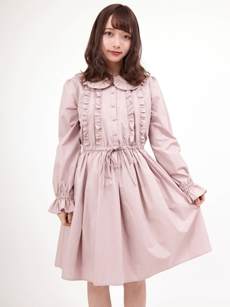 フランスアンティーク フリルワンピース① Antique toricoTte フランスアンティーク/フレンチワンピース