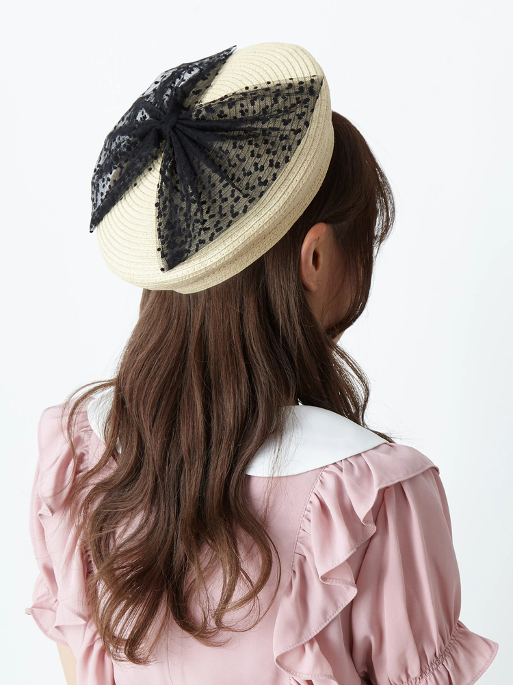 ANDRESD チュール　未使用　タグ付き ドットチュールベレー - Ank Rouge(アンクルージュ)のニット