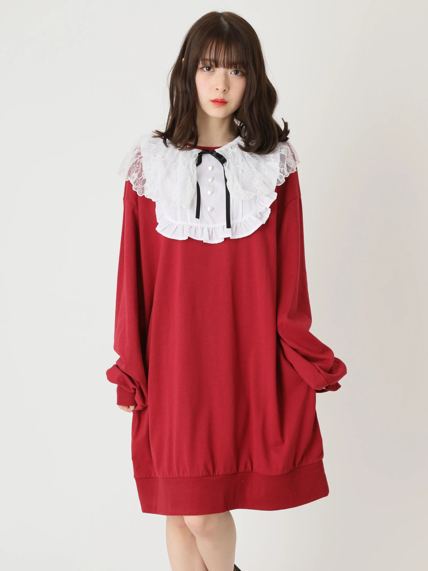ケープ付きメイドライクトップス - Ank Rouge(アンクルージュ)の