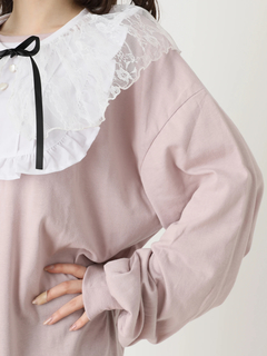 ケープ付きメイドライクトップス