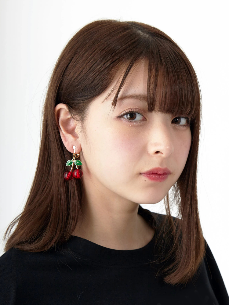チェリーイヤリング - Ank Rouge(アンクルージュ)のピアス・イヤリング
