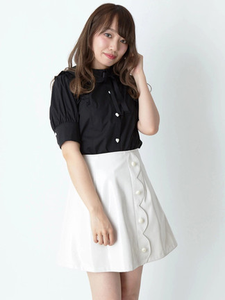 エナメルスカート - Ank Rouge(アンクルージュ)のスカート