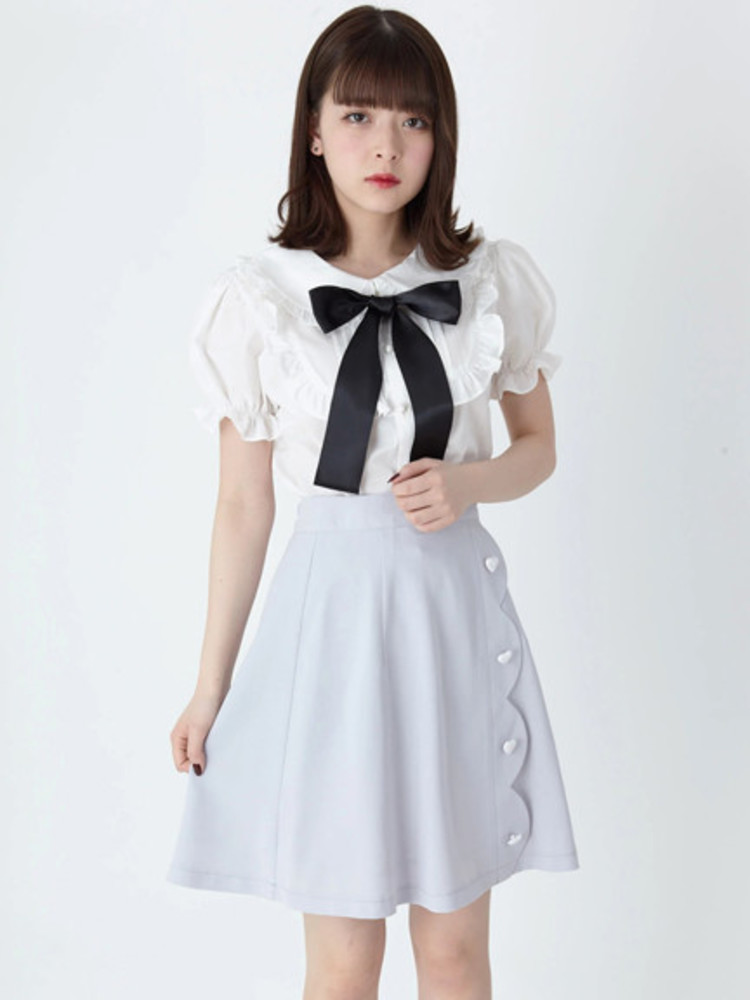 春服★人気色★新品★アルページュストーリー　ハートボタンアンサンブル 春服☆人気色☆新品☆アルページュストーリー ハートボタン