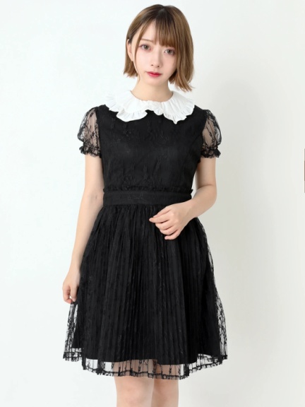 プリーツレースワンピース Ank Rouge アンクルージュ のワンピース ファッション通販 Ailand アイランド