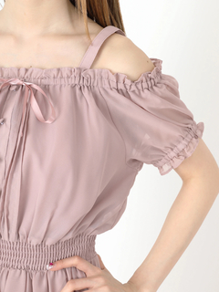 2WAYシフォンマキシワンピース