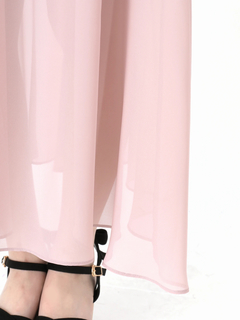 2WAYシフォンマキシワンピース