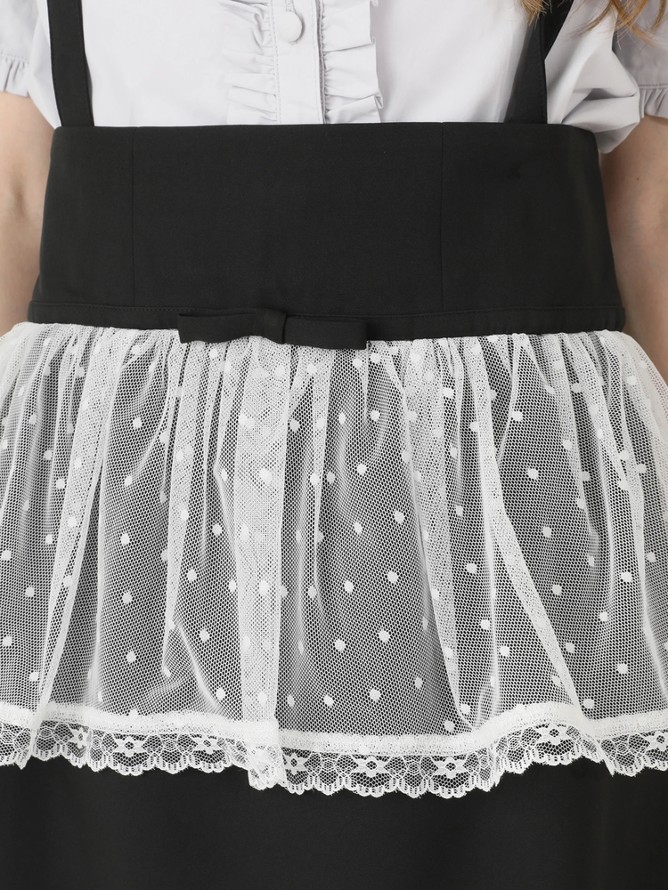 ドットチュールぺプラムタイトスカート - Ank Rouge(アンクルージュ)の