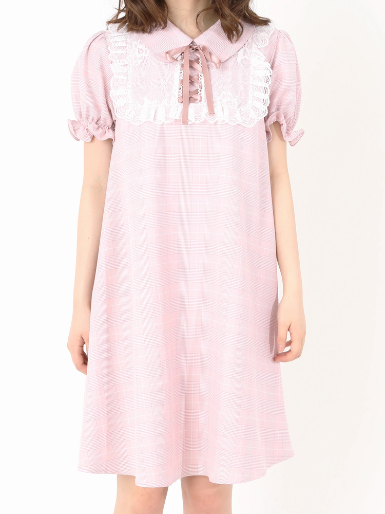 レースヨークワンピース - Ank Rouge(アンクルージュ)のワンピース