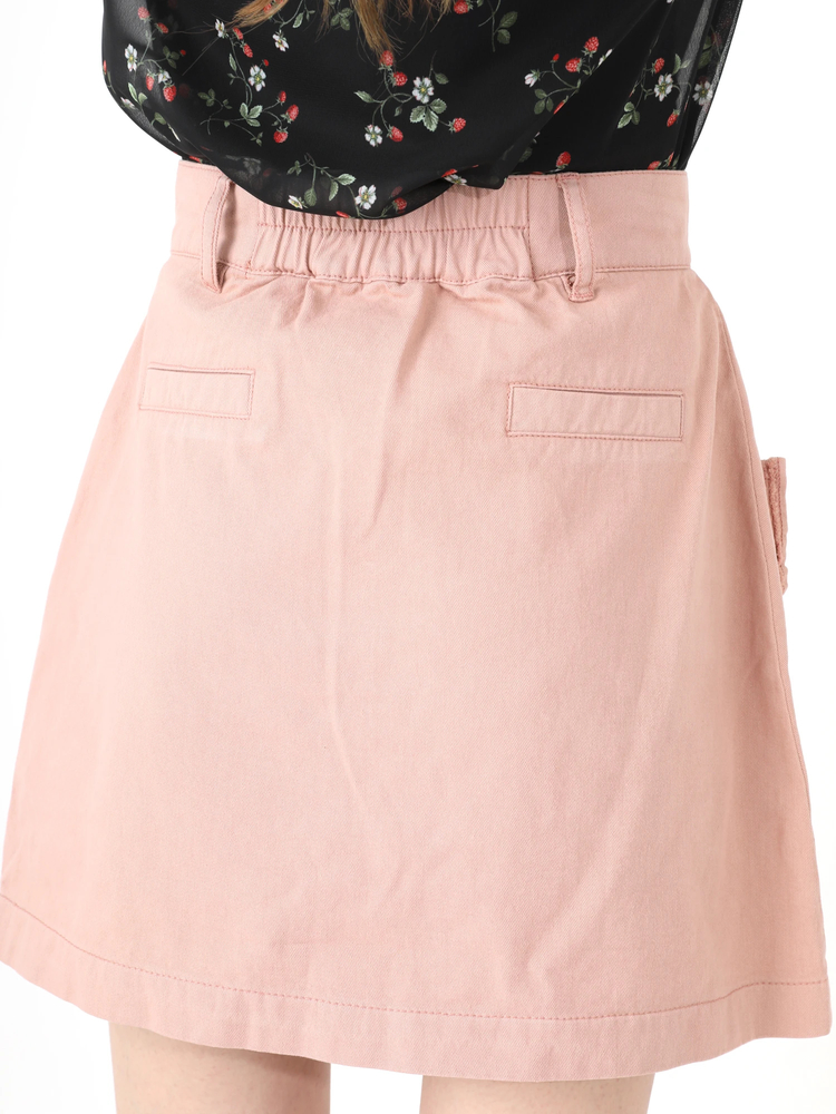 フリルポケット台形ミニスカート - Ank Rouge(アンクルージュ)の