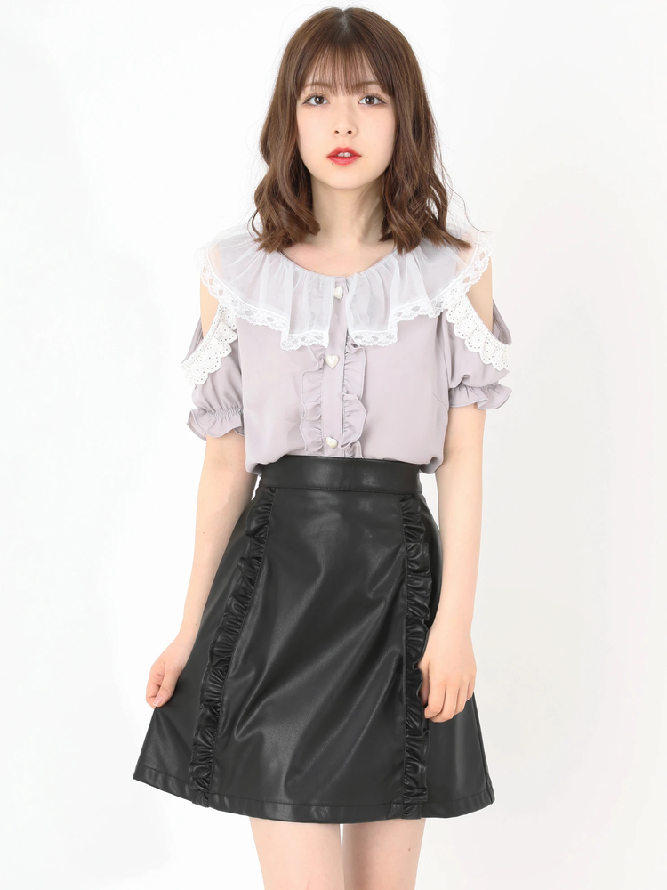 合皮スカート - Ank Rouge(アンクルージュ)のスカート｜ファッション